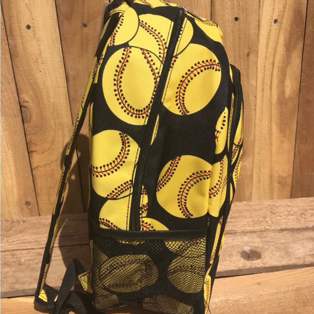 Large Softball Backpack - Picture 4 of 5